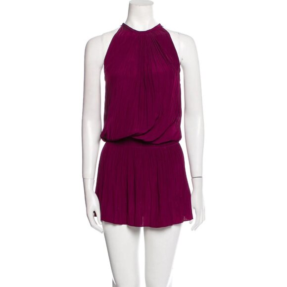 Ramy Brook Mini Dress XS Purple - Picture 1 of 5